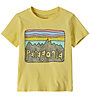 Patagonia Baby Fitz Roy Skies - T-Shirt - Kinder, Yellow