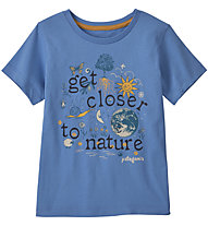 Patagonia Baby Regenerative Organic Certified™ Cotton Graphic - T-shirt - bambino, Light Blue