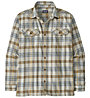 Patagonia Organic Cotton Midweight Fjord Flannel - camicia maniche lunghe - uomo, Light Brown/Brown