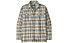 Patagonia Organic Cotton Midweight Fjord Flannel - camicia maniche lunghe - uomo, Light Brown/Brown