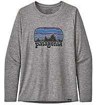 Patagonia Capilene Cool Daily Graphic - maglia a maniche lunghe - donna, Grey