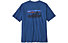 Patagonia M's '73 Skyline Organic T-Shirt - Herren, Blue/Dark Blue