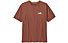 Patagonia M's '73 Skyline Organic T-Shirt - Herren, Dark Red/White