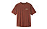 Patagonia Capilene Cool Daily - T-shirt - uomo, Dark Red/White