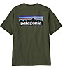 Patagonia M´s P-6 Logo Responsibili-Tee® - T-Shirt - Herren, Dark Green/Blue