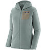 Patagonia R1 Air Full-Zip Hoody - Fleecejacke - Damen, Light Blue/Light Green