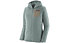 Patagonia R1 Air Full-Zip Hoody - felpa in pile - donna, Light Blue/Light Green