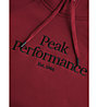 Peak Performance Original Hood M - felpa in pile - uomo, Dark Red