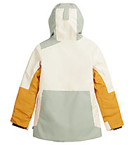 Picture Kamelya Jr - giacca da sci - bambina, White/Green/Orange