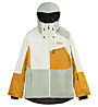 Picture Seen W - giacca da sci - donna, White/Green/Orange