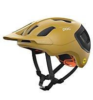 Poc Axion Race Mips - casco MTB, Dark Yellow