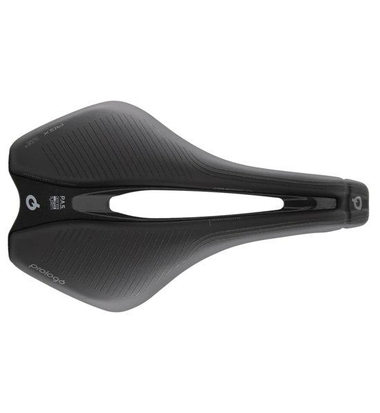 Sella Prologo Dimension AGX 143 Tirox Rail - Per Bici Da Triathlon, Strada, MTB, Nera, Comfort