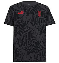 Puma AC Milan Culture - Fußballtrikot - Kinder, Black