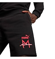 Puma AC Milan Ftblicons - pantaloni calcio - uomo, Black/Red