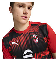 Puma AC Milan Prematch - Fußballtrikot - Herren, Red/Black