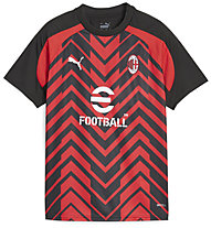 Puma AC Milan Prematch Jr - Fußballtrikot - Jungs, Red/Black