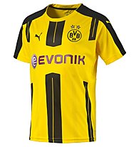 Puma BVB Home Shirt Kids - maglia calcio bambino Borussia Dortmund, Yellow/Black