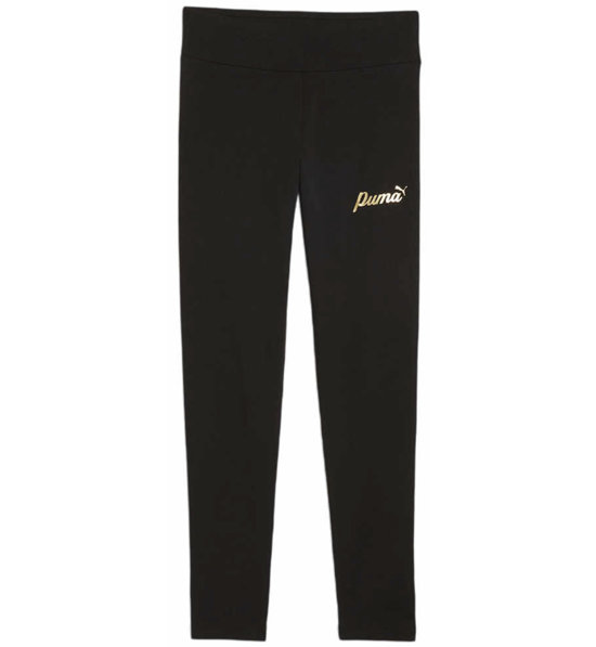 Puma Essential Script Metallic Jr pantaloni fitness ragazza Sportler