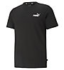 Puma Essentials Small Logo Tee - T-shirt - uomo, Black