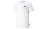 Puma Essentials Small Logo Tee - T-Shirt - Herren, White/Black