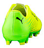 Puma evoSpeed 17.5 AG JR - Kinder-Fußballschuh für Kunstrasen, Green/Black
