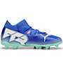 Puma Future 7 Match FG/AG Jr - scarpe da calcio per terreni compatti/duri - ragazzo, Blue