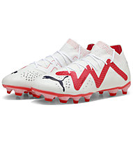 Puma Future Pro FG/AG - scarpe da calcio per terreni compatti/duri - uomo, White/Red