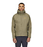 Rab Downpour Eco - Trekkingjacke - Herren, Green/Yellow