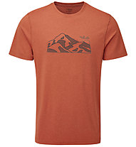 Rab Mantle Mountain Tee M - T-shirt - uomo, Red