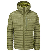 Rab Microlight Alpine - Daunenjacke mit Kapuze - Herren, Green