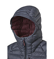 Rab Microlight Alpine - Daunenjacke mit Kapuze - Damen, Dark Grey