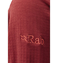 Rab Nucleus - giacca in pile  - donna, Red