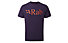 Rab Stance Logo Tee - T-Shirt - Herren, Purple