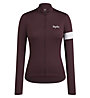 Rapha Maglia a Maniche Lunghe Donna - Core Thermal - deep coffee/white Rapha Maglia a Maniche Lunghe Donna - Core Thermal - deep coffee/white