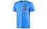 Reebok Activechill Zoned Graphic - T-shirt fitness - uomo, Light Blue