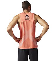Reebok CrossFit Burnout - Top fitness - uomo, Orange