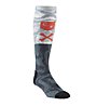 Reebok Crossfit Mens Printed Knee Socks Calzini lunghi fitness, Coal Grey