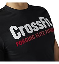 Reebok CrossFit Speedwick F.E.F. Graphic - T-shirt fitness - uomo, Black