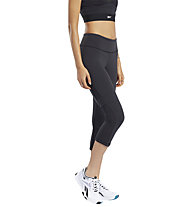 Reebok Lux 3/4 2.0 ColorBlocked - pantaloni 3/4 fitness - donna, Black