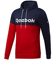 Reebok TE Linear Logo OTH Hoodie - Kapuzenpullover - Herren, Blue/Red