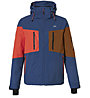 Rehall Buzz - giacca da sci - uomo, Blue/Orange