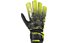 Reusch Fit Control SD Open Cuff - guanti portiere calcio - bambino, Black/Yellow