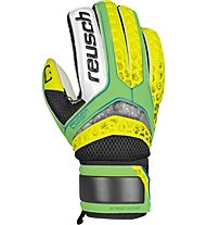 Reusch Repulse SG Finger Support - guanti da portiere, Green/Yellow