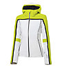 rh+ Eldora W - giacca da sci - donna, White/Yellow