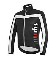 rh+ Giacca bici Logo Jacket, Black/White/Red