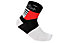 rh+ Zeta Sock 9 Fahrradsocken, Black/White/Red