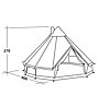 Robens Klondike - tenda per campeggio, Brown