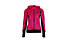 Rock Experience Crest giacca pile donna, Fuchsia Red/Caviar