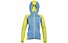 Rock Experience Lavaredo Hoodie Fleece W Giacca In Pile Donna, Light Blue/Yellow
