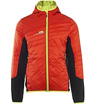 Rock Experience Spritz Padded Jacket Man Giacca con cappuccio, Red